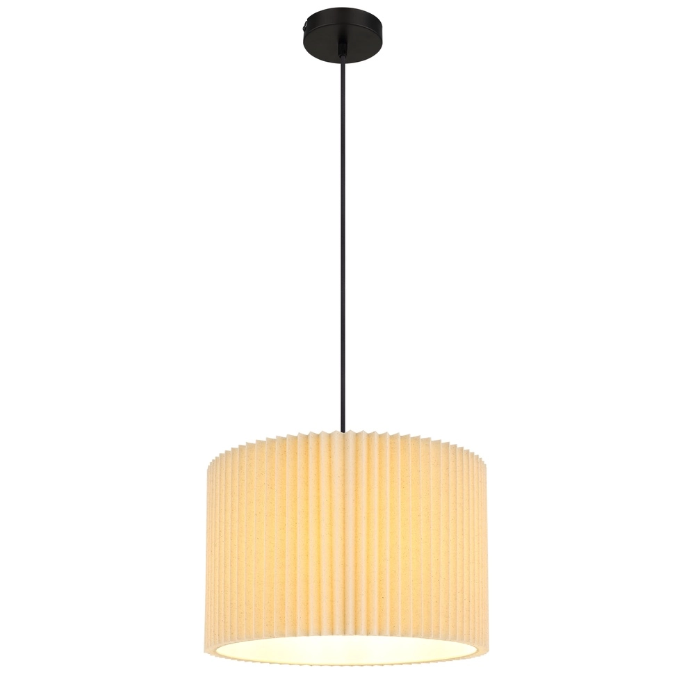 Hanglamp Page Ø 38cm wit met zwart