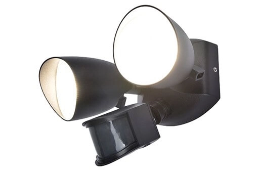 Wandlamp Shrimp zwart 4000K