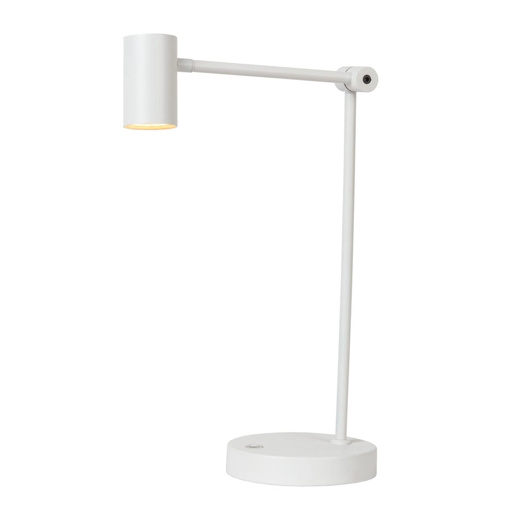 Oplaadbare bureaulamp Tipik wit Lucide 5411212361332