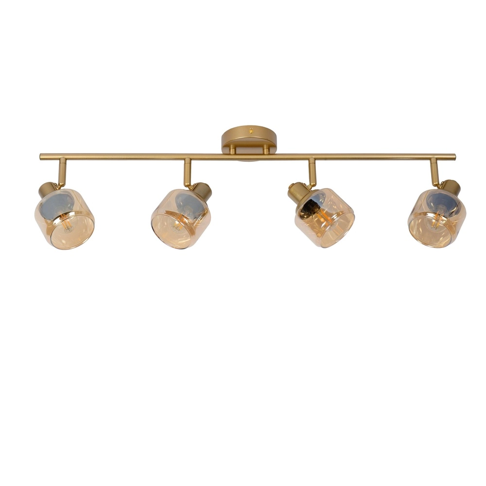 Plafondlamp Bjorn 4-lichts goud