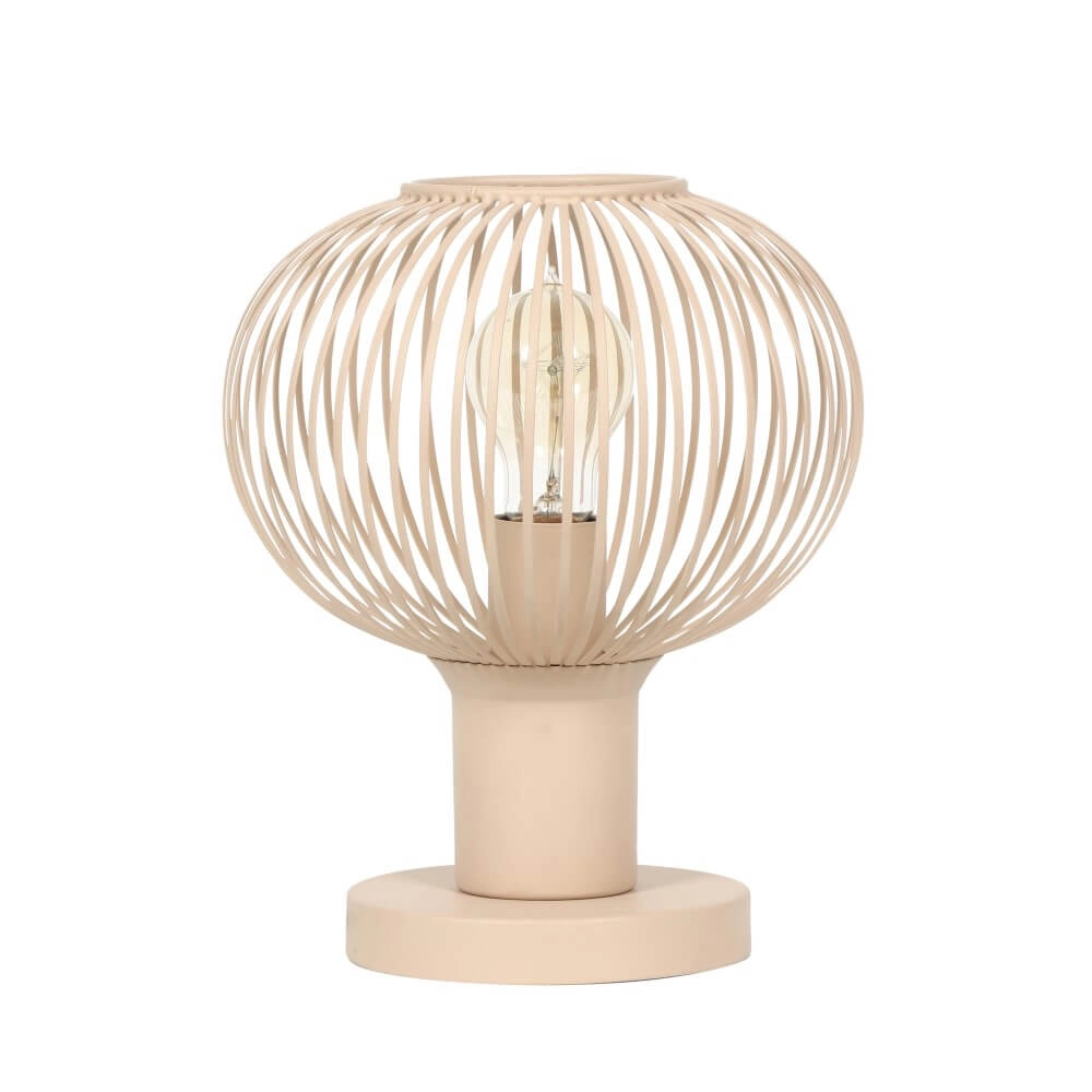 Draad tafellamp Gila Ø 23cm - zand Trio 4017807629088