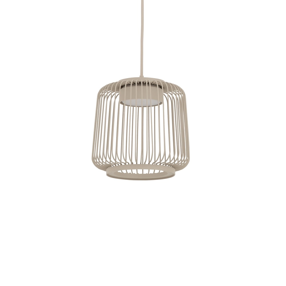 Kooilamp Kenai zand bruin Ø 18cm