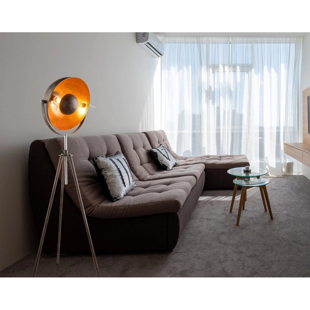 Tripod vloerlamp Xirena I roest bruin Globo 9007371351152