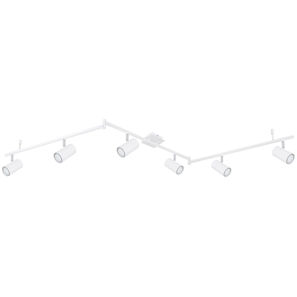 Plafondlamp Robby 6-lichts wit Globo 9007371419876