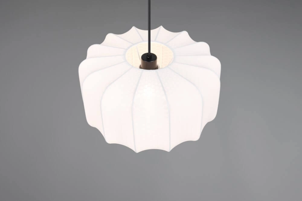 Witte design hanglamp Madleine Ø 40cm Trio 4017807638226