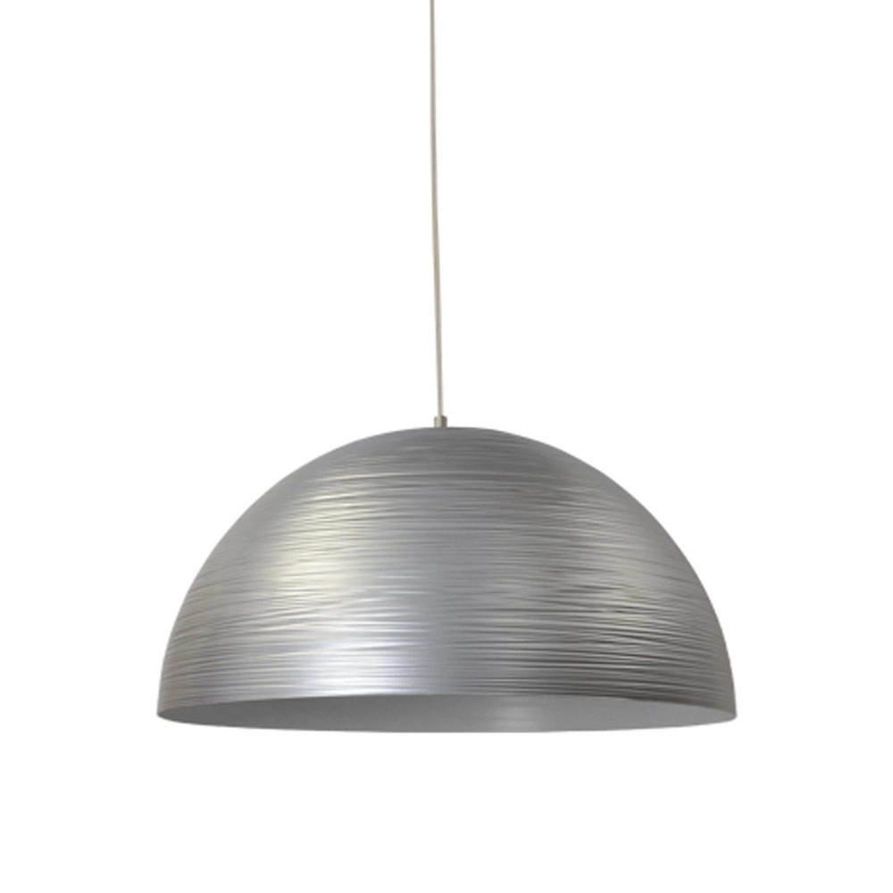 Zilvergrijze eettafellamp Concepto 2x45 Masterlight 8718121233789