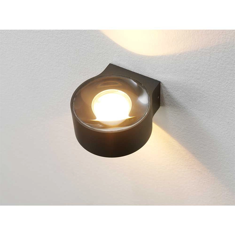 Buitenlamp up/down Hudson 11cm - zwart Artdelight 8719831733712