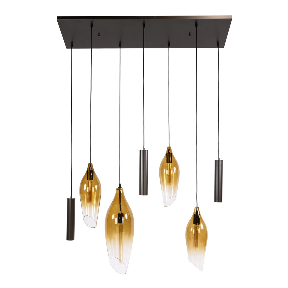 Stijlvolle hanglamp Cocoon met fading glas Lyora 8716803511941