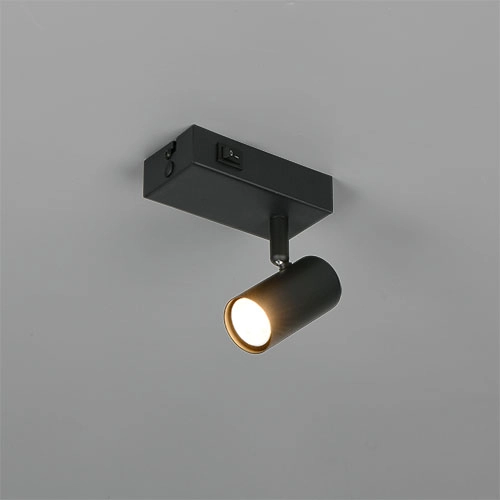 Opbouwspot richtbaar Taryn zwart Trio 4017807685510