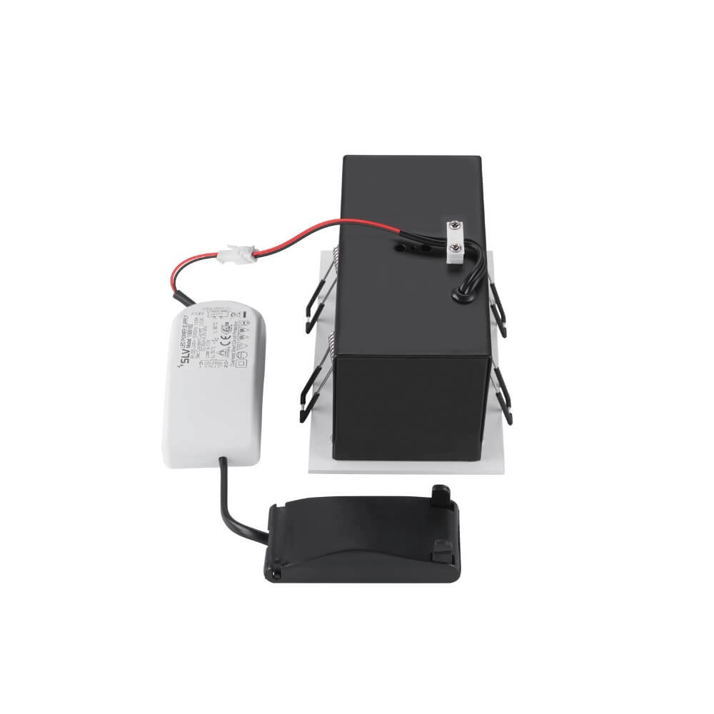 Vierkante led inbouwspot Kadux Double 2x Led - wit - 3000K SLV 4024163279079