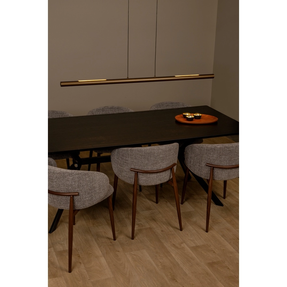 Strakke hanglamp Griffith brons 140cm Premium by Lucide 5411212241931