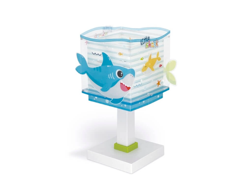 Tafellampje Little Shark voor kinderen