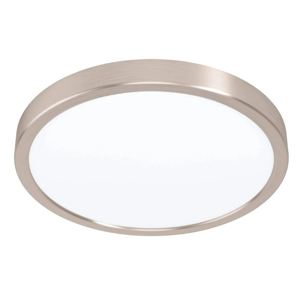 RVS plafonnière Fueva 5 Ø 28,5cm