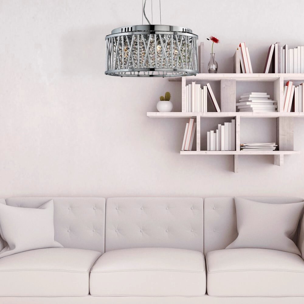 Designvolle hanglamp Elise Ø 35cm Searchlight 5053423039428