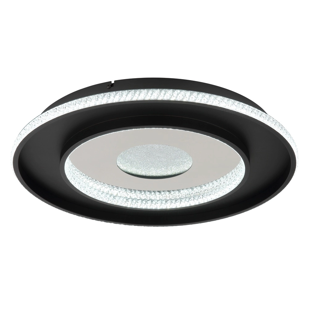 Plafondlamp Marsh zwart Globo 9007371522460