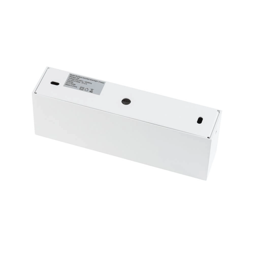 Witte opbouwspot Midi Led 5x1 leds - 3000K Lyora 5903139100489