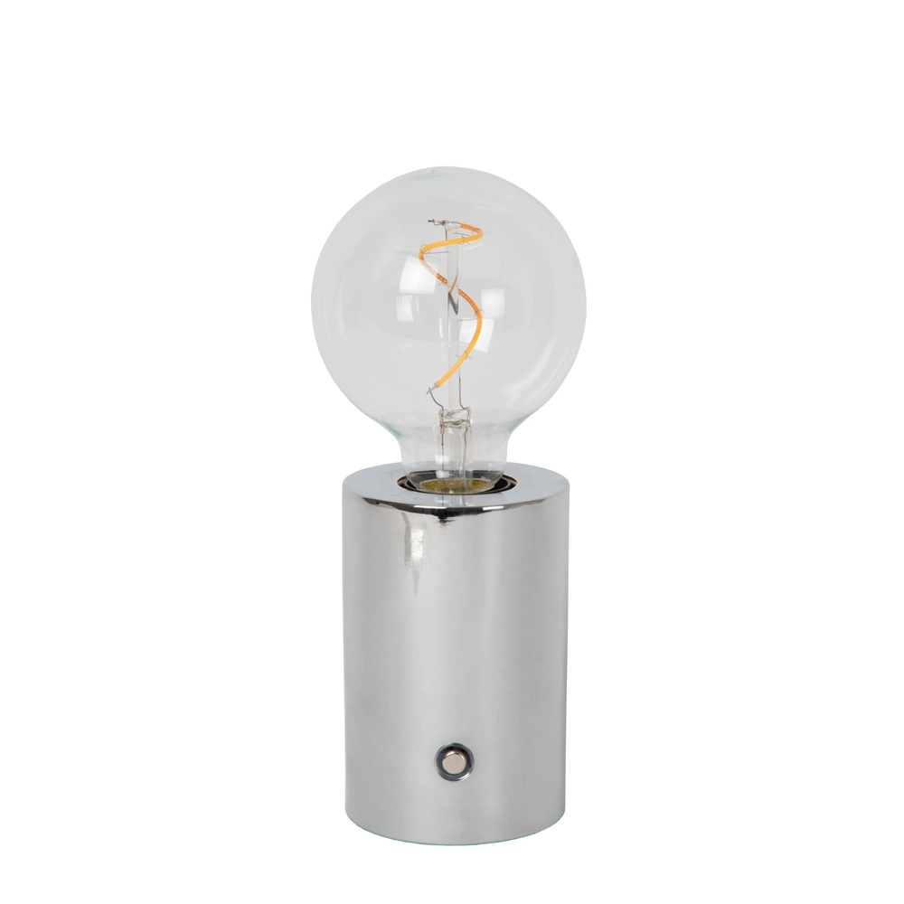 Oplaadbare tafellamp Vivo chroom