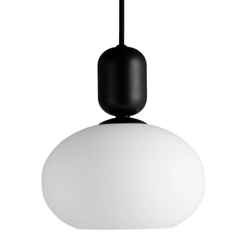 Hanglamp Notti zwart met wit Nordlux 5704924001789