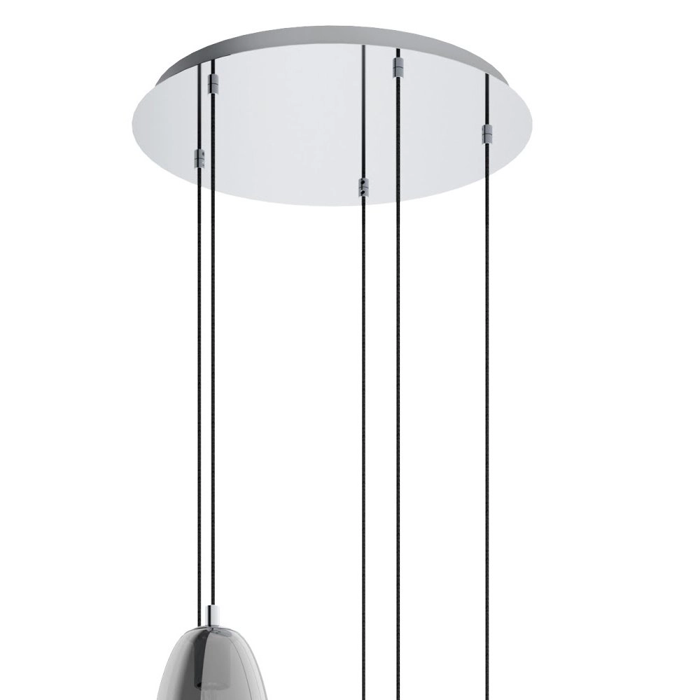 Vide hanglamp Alobrase 5-lichts Eglo 9002759986179
