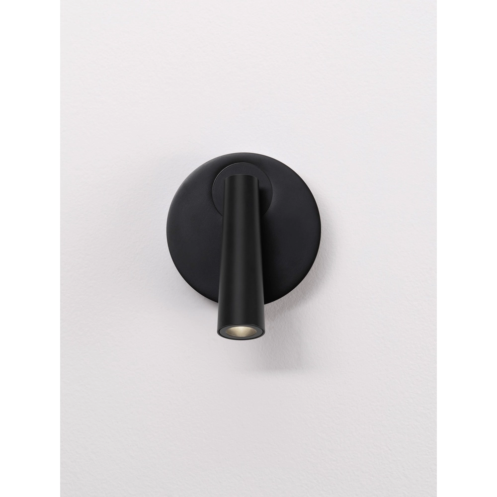 Bedlampje Tico zwart Lyora 5212017473172