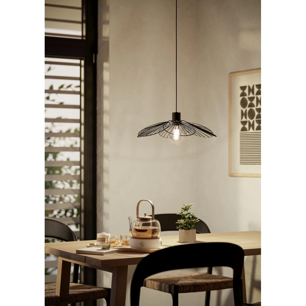 Hanglamp Binacua zwart Ø 45cm Eglo 9008606405909
