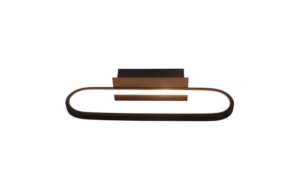 Wand lamp Gianni mat zwart Trio 4017807508086