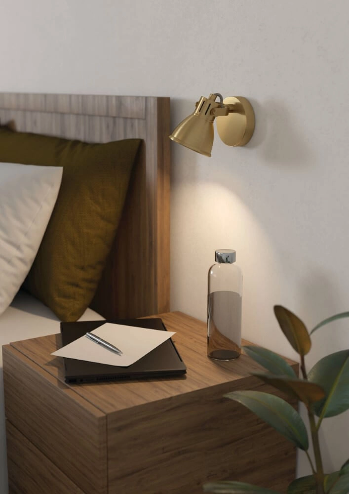 Messing wandlamp Seras Eglo 9008606235643