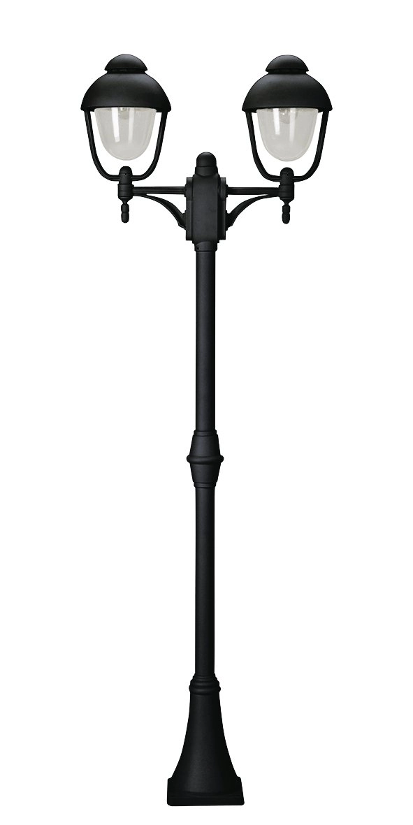 Tuinlantaarn zwart Jardi 209cm