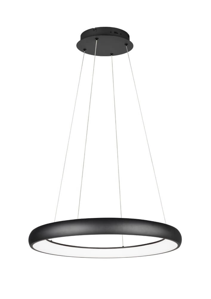 Led hanglamp Cardona zwart - Ø 75cm Trio 4017807613889