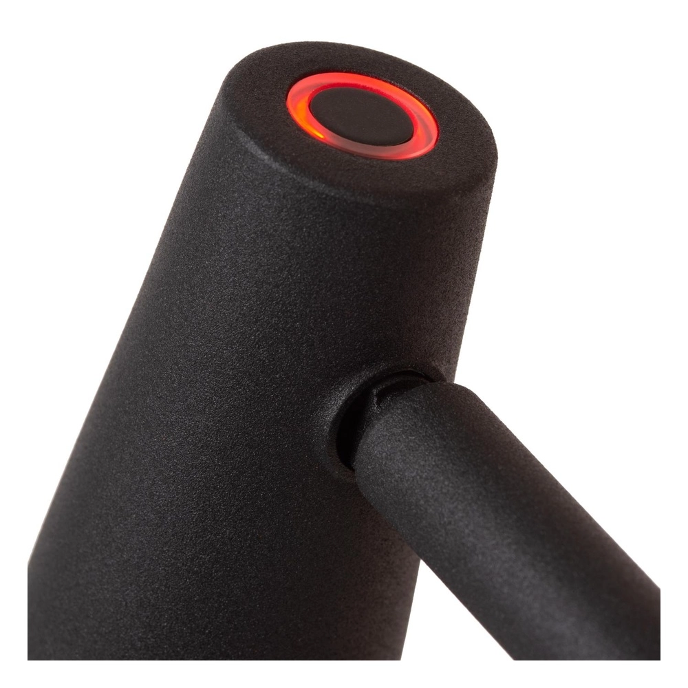 Oplaadbare tafellamp Stirling zwart Lucide 5411212361240