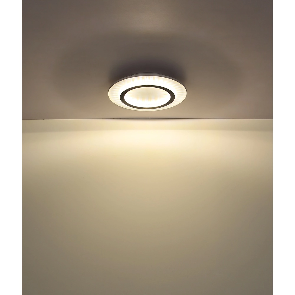 Plafondlamp Jayden wit Ø 35cm Globo 9007371528844
