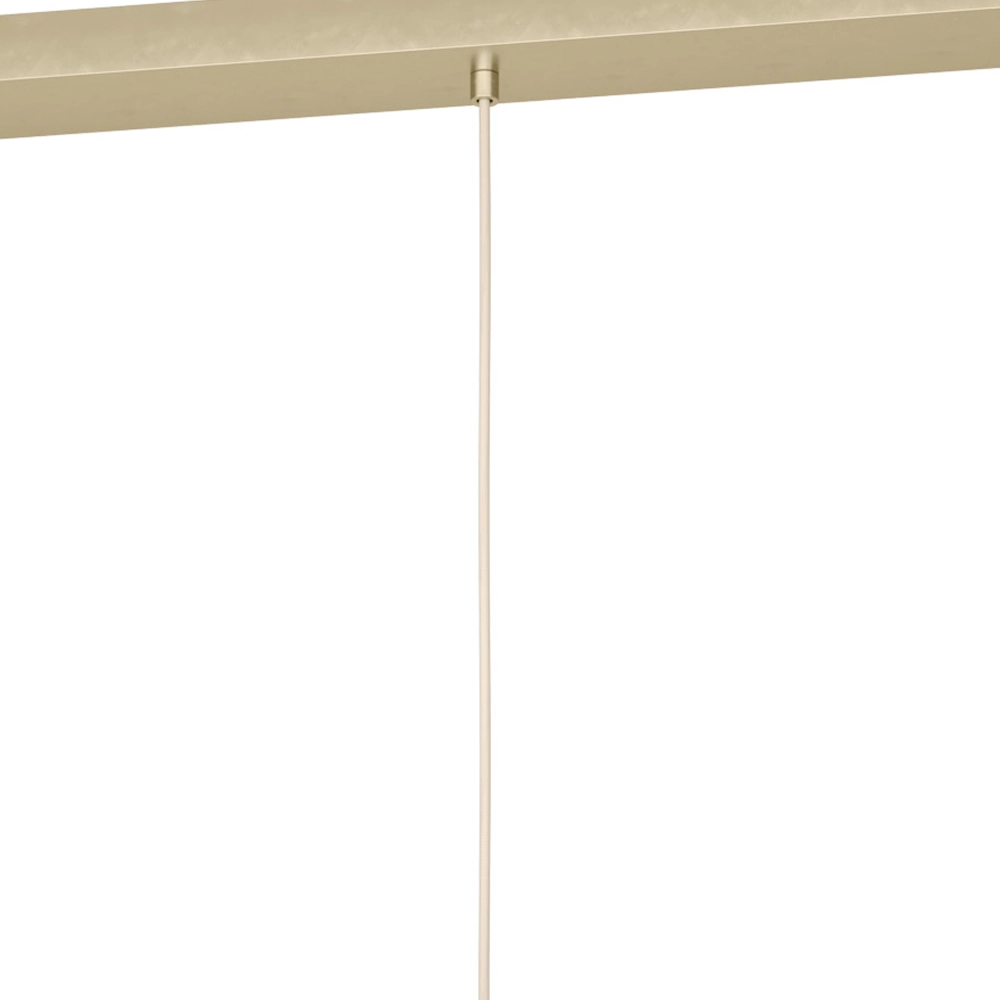 Eettafel hanglamp Copley goud met glas Eglo 9002759436346