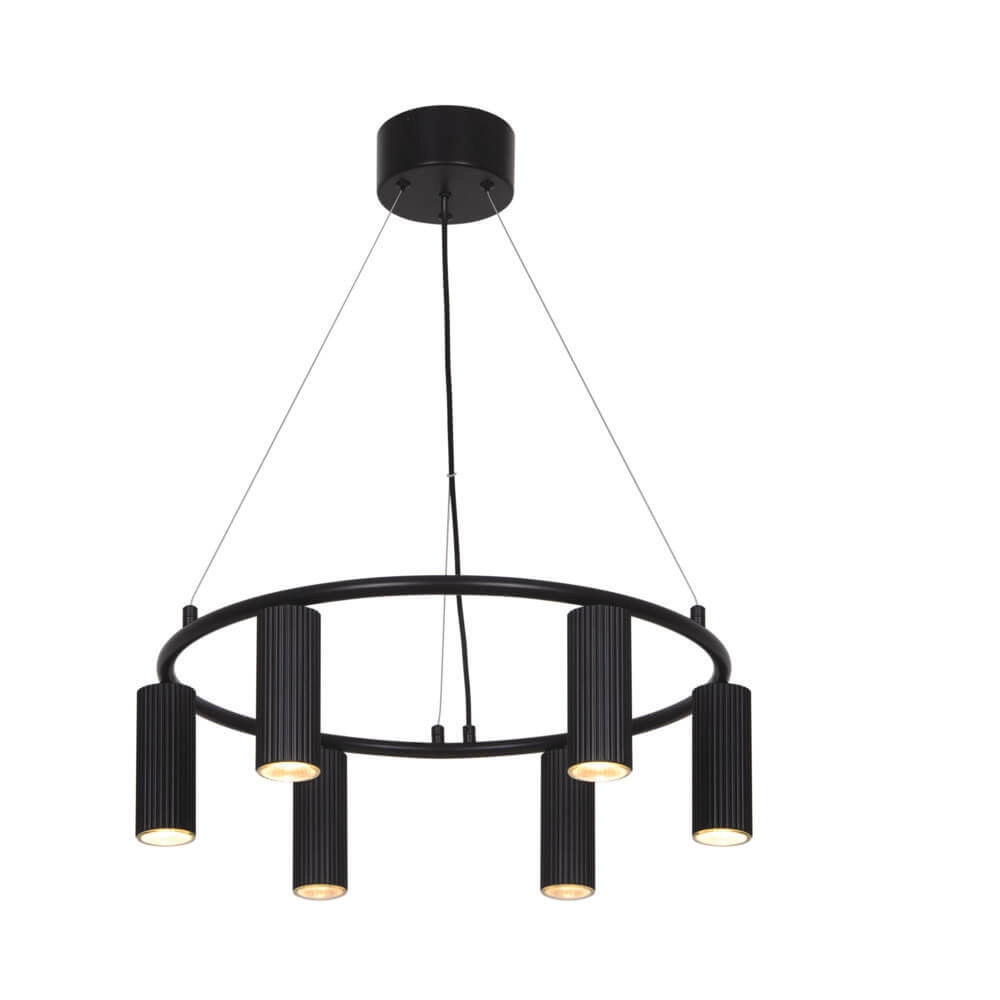 Design hanglamp Vico zwart 6-lichts Nordlux 5704924024481