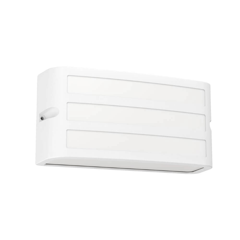 Moderne buitenlamp Camarda wit - met led Moderne buitenlamp Camarda wit - met led