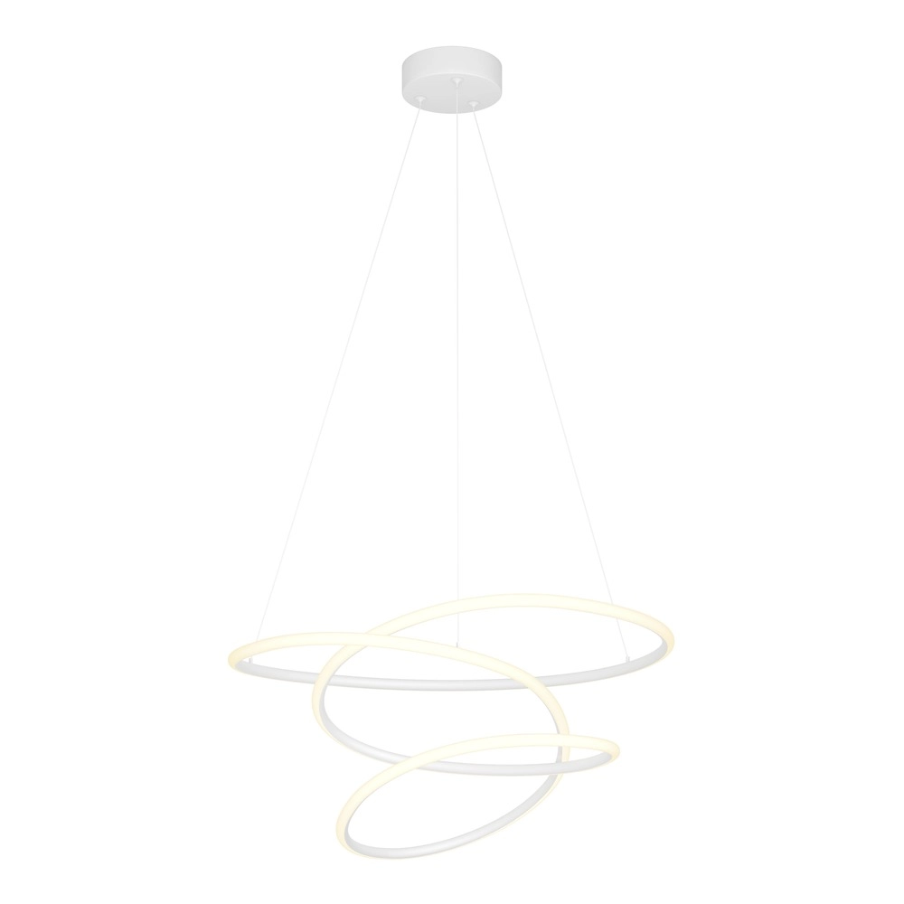 Moderne hanglamp Racale Ø 58cm wit