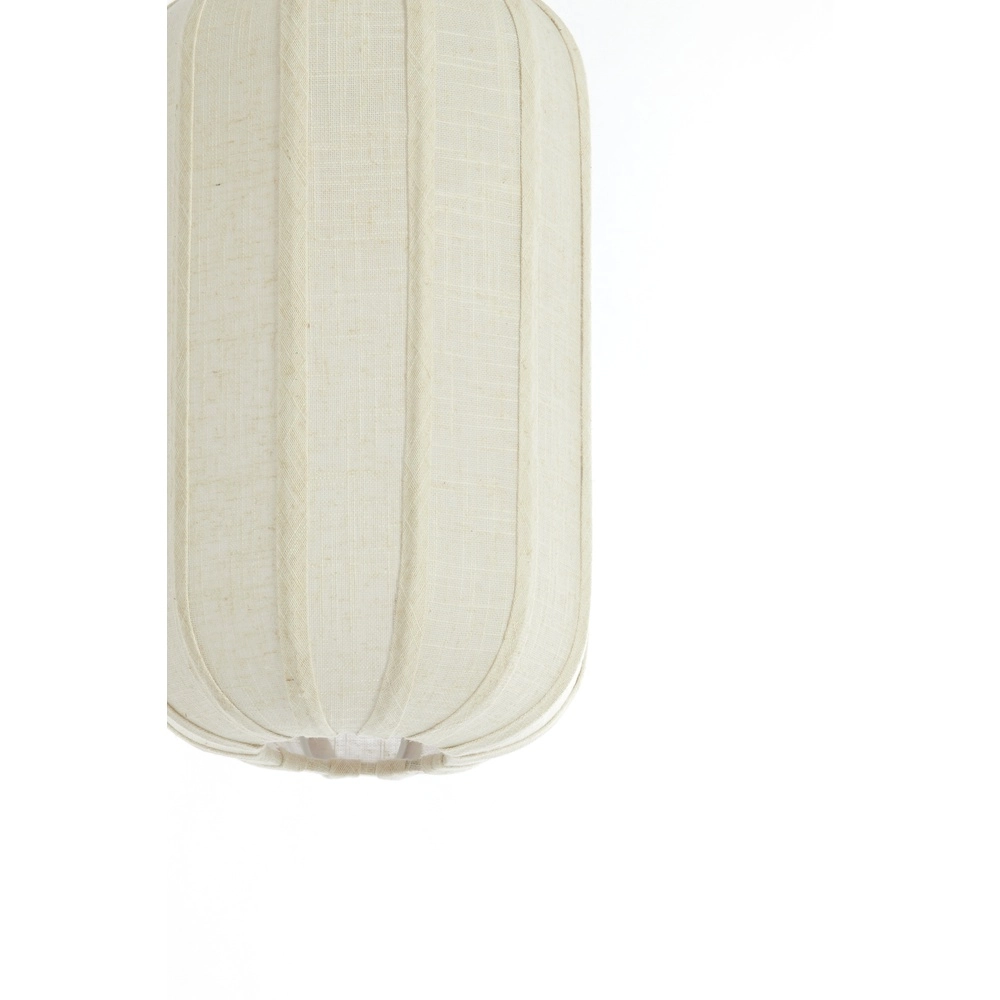 3L eettafel hanglamp Tufia linnen crème Light & Living 8717807816735