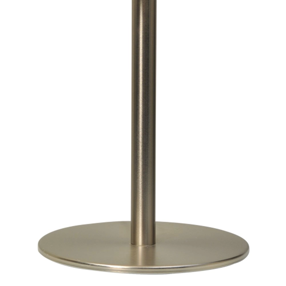 Tafellamp Calabro 44cm metaalgrijs met wit Masterlight 8718121093666