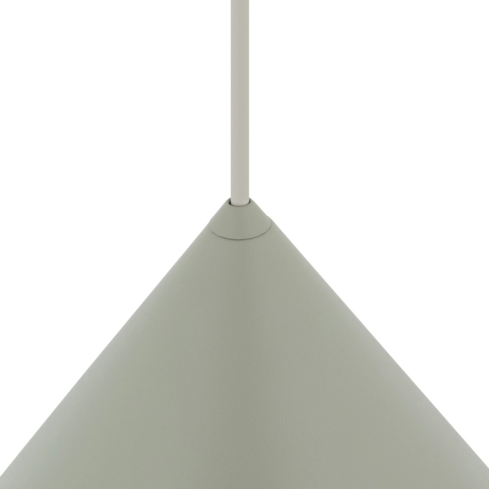 Design hanglamp Zenith saliegroen Ø 50cm Lyora 5903139114820