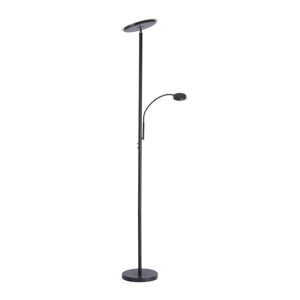 Zwarte leeslamp Hans Just Light 4043689972998