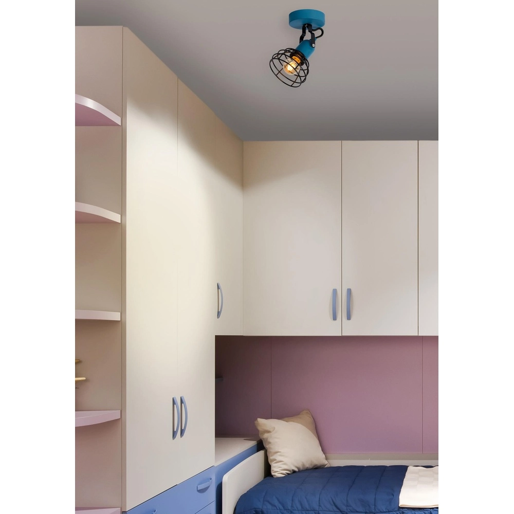 Plafondlamp Pola blauw Lucide 5411212082992