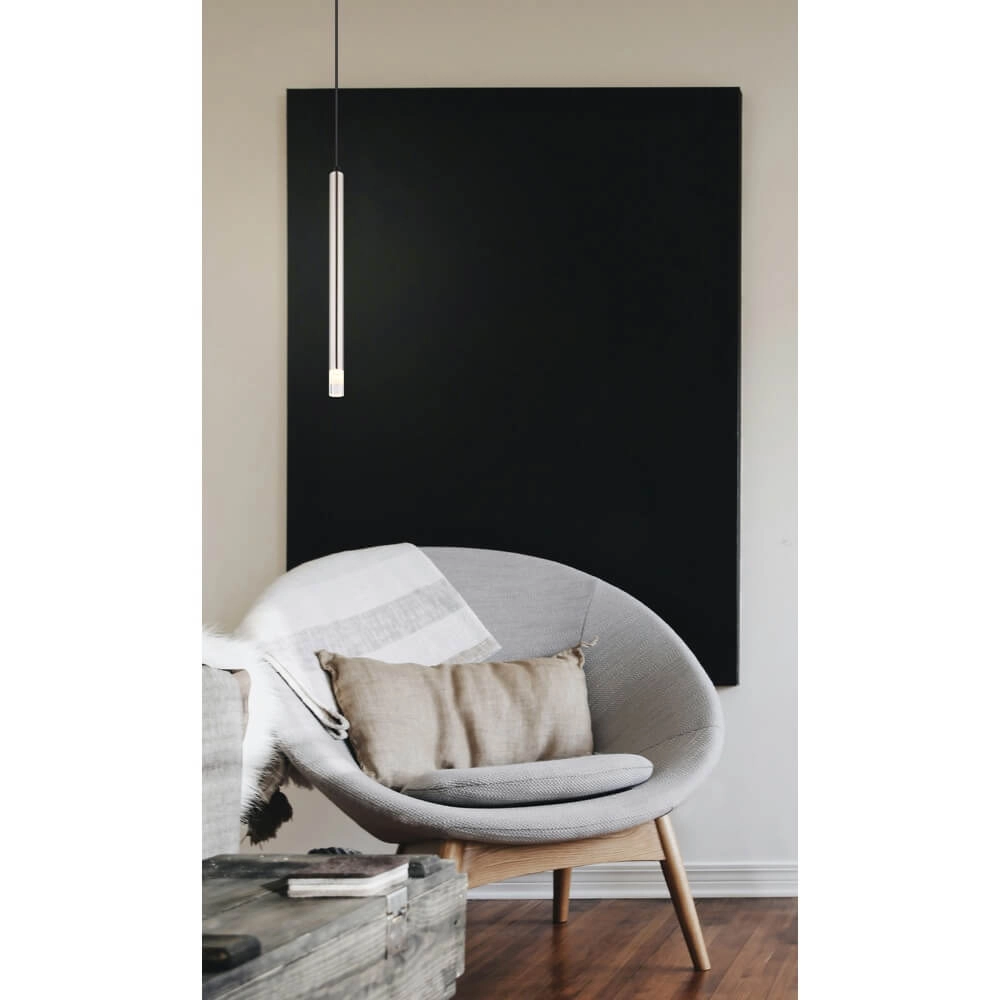 Design hanglamp Ryan 1-lichts nikkel Globo 9007371481040
