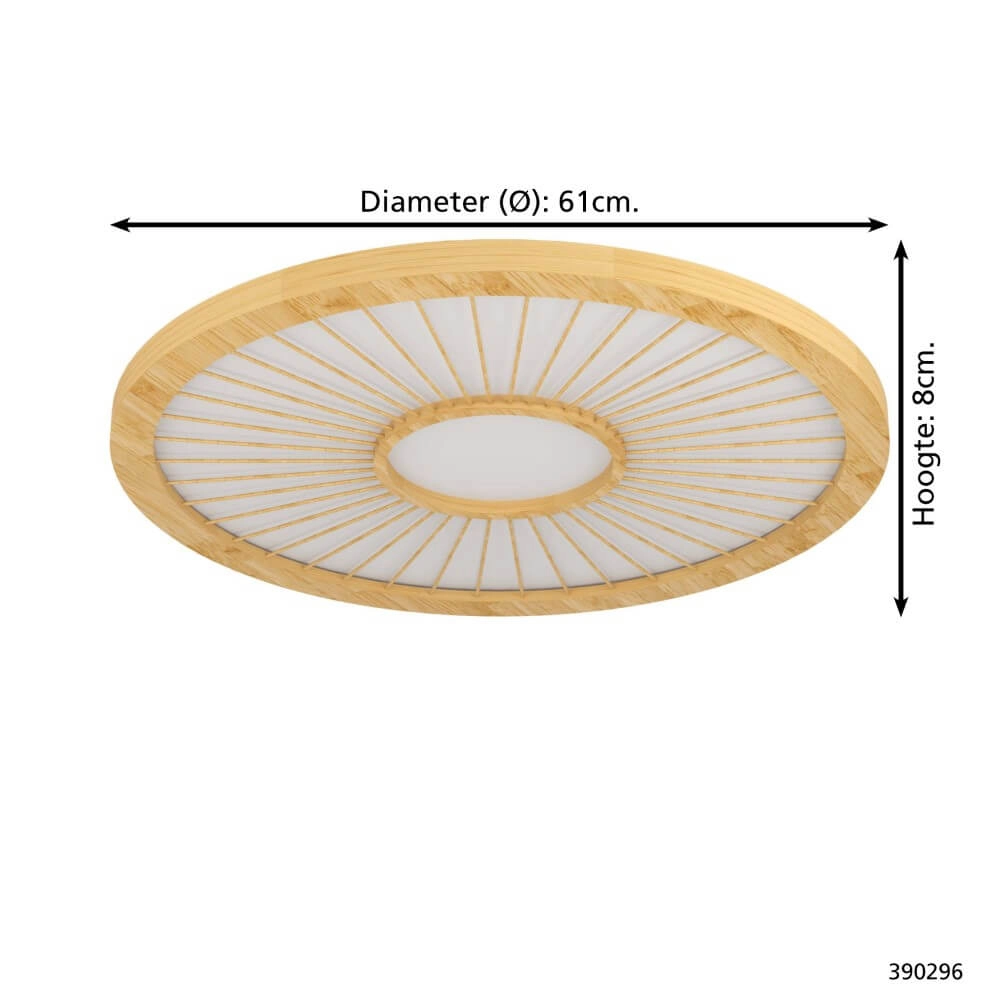 Design plafondlamp Dehesa Ø 61cm Stars of Light 9008606274307