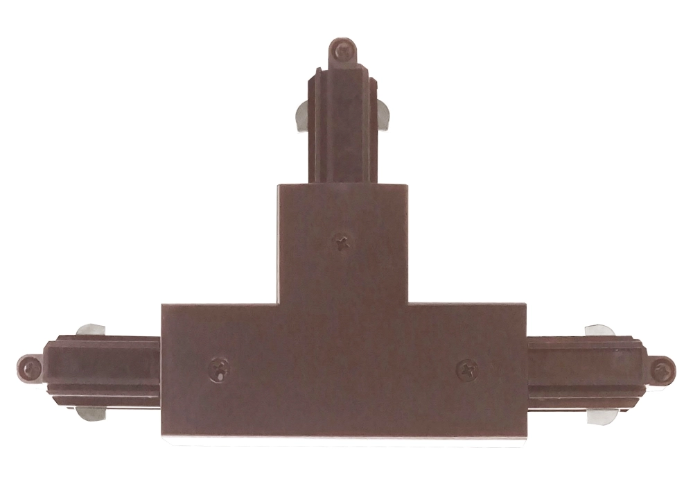 1-fase Track corner-T left choco