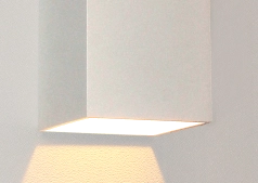 Led muurspot Vegas250 Up - Down 2x4w - 2700K - 25cm wit Artdelight 8719831734573