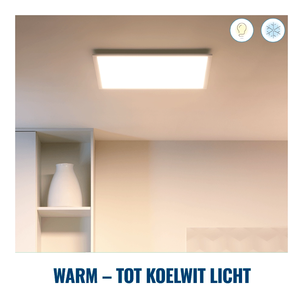 Plafonnière Panel wit - 12W WiZ 8719514554894