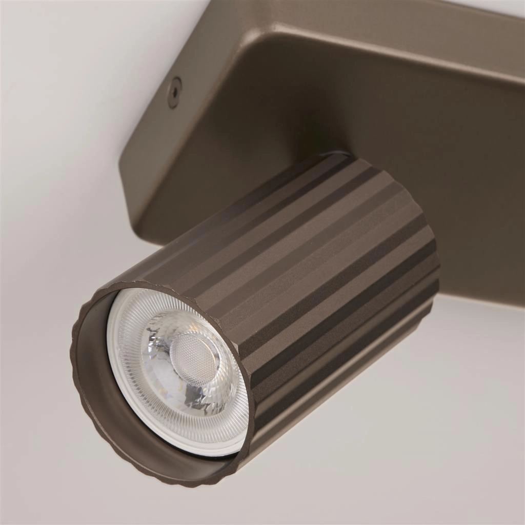 Spot Anna 2-lichts brons Lyora 5053423286907