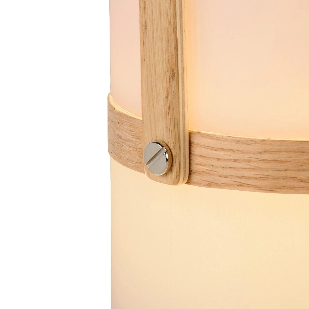 Oplaadbare tafellamp Joe IP44 wit Lucide 5411212061201