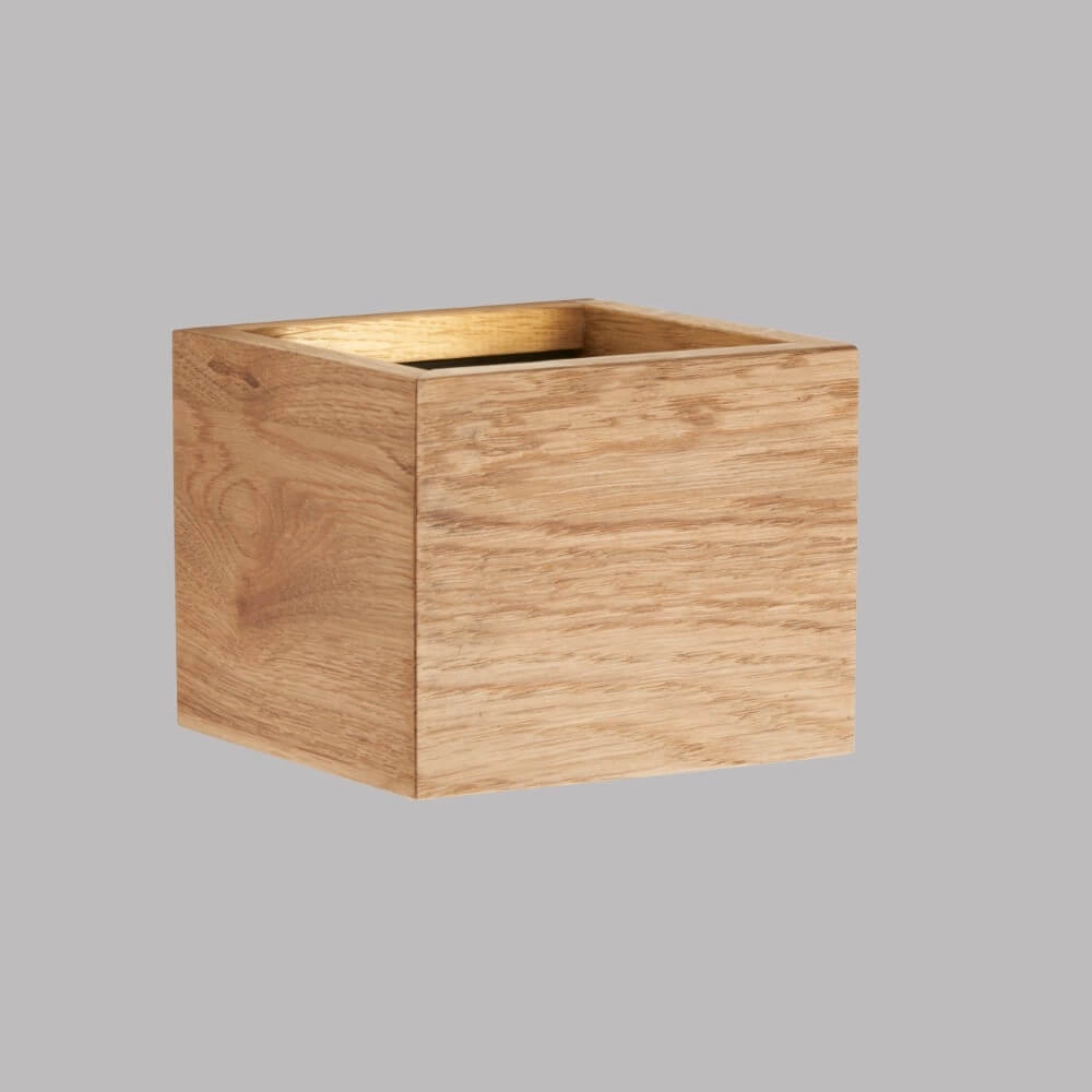 Led wandlamp Shine-Wood 12,5cm Fischer & Honsel 4003694305433