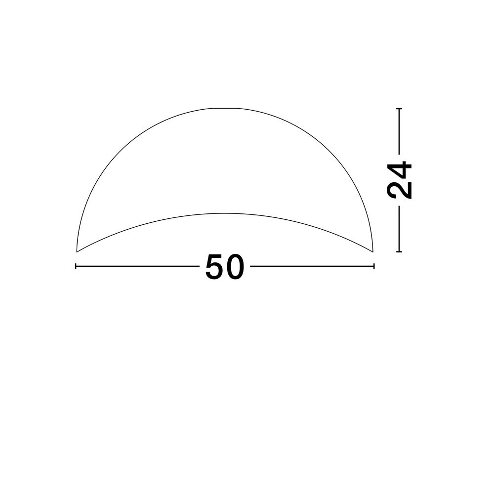 Plafondlamp Opsi wit Ø 50cm Lyora 5212017458001