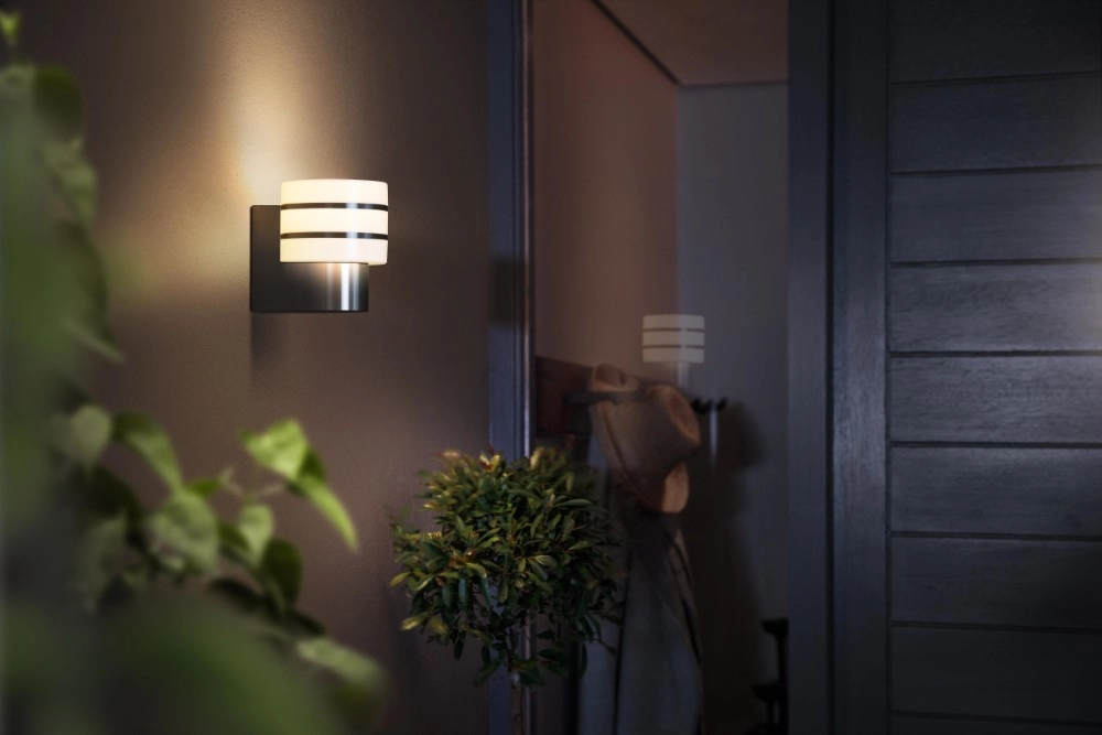 Buitenlamp Hue Tuar zilvergrijs Philips 8718696166079
